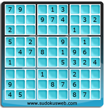 Sudoku von einfacher höhe