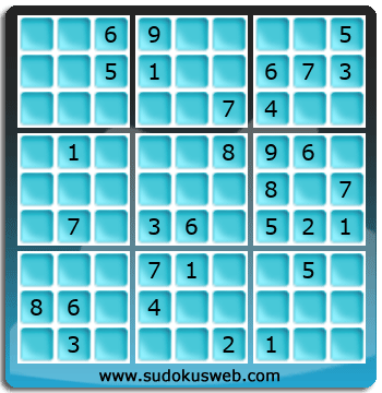 Sudoku von mittelmässiger höhe