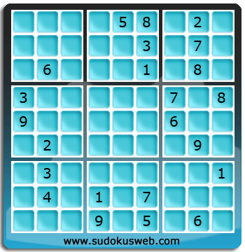 Sudoku von Fachmännischer höhe