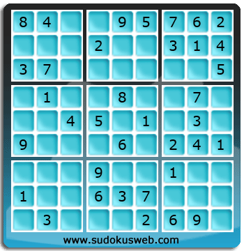 Sudoku von einfacher höhe