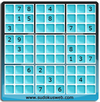 Sudoku von schwieriger höhe