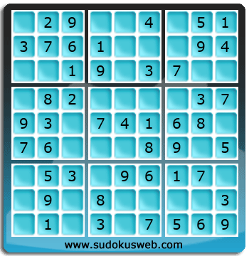 Sudoku de Nivel Muy Fácil