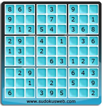 Sudoku de Nivel Muy Fácil