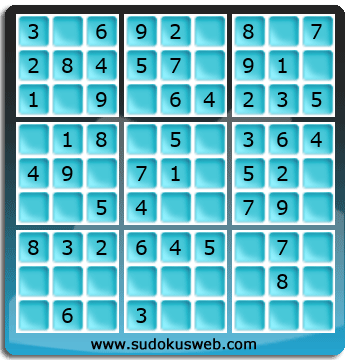 Nivel Muito Facil de Sudoku