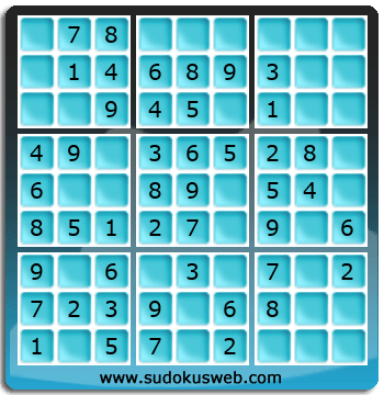 Sudoku de Niveau Très Facile