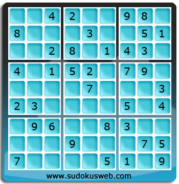 Sudoku von einfacher höhe