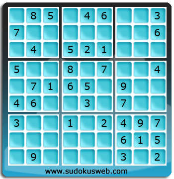 Sudoku von einfacher höhe