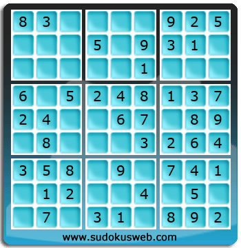 Very Easy Level Sudoku Very Easy Level Sudoku