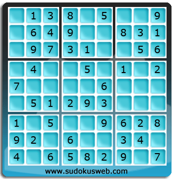 Nivel Muito Facil de Sudoku