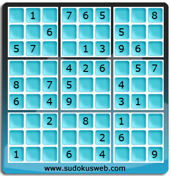 Sudoku von einfacher höhe