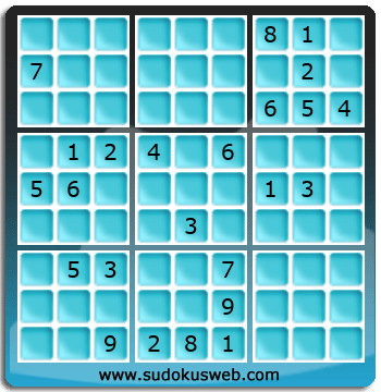 Sudoku von Fachmännischer höhe