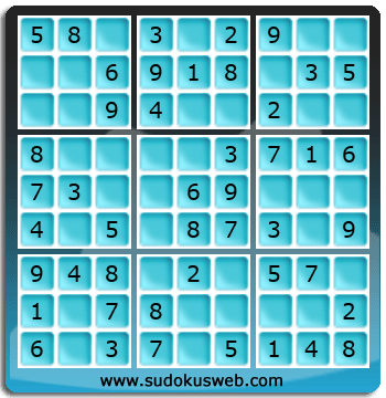 Sudoku de Niveau Très Facile