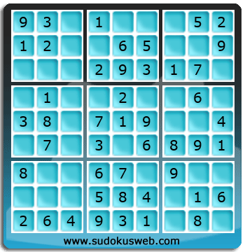 Sudoku de Niveau Très Facile