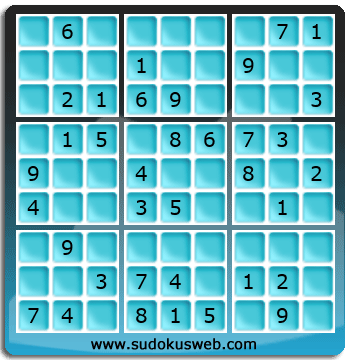 Sudoku von einfacher höhe