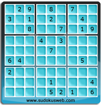 Sudoku von Fachmännischer höhe