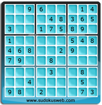 Sudoku von einfacher höhe