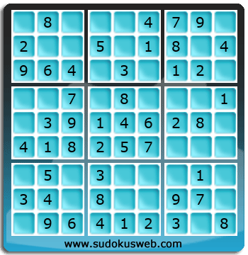 Nivel Muito Facil de Sudoku