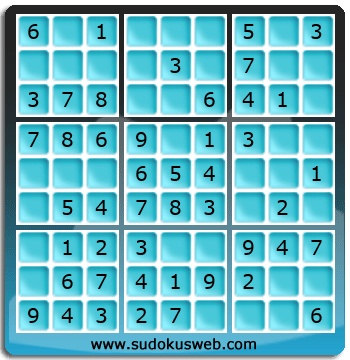 Sudoku von sehr einfacher höhe