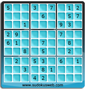 Sudoku von mittelmässiger höhe