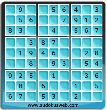 Nivel Muito Facil de Sudoku Nivel Muito Facil de Sudoku