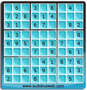 Nivel Muito Facil de Sudoku