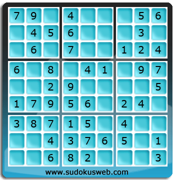 Sudoku de Nivell Molt Fàcil