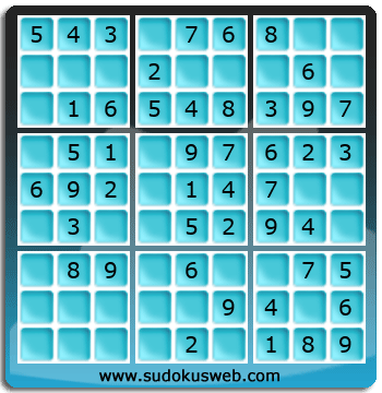 Sudoku de Nivel Muy Fácil