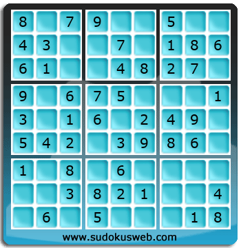 Sudoku de Nivell Molt Fàcil Sudoku de Nivell Molt Fàcil