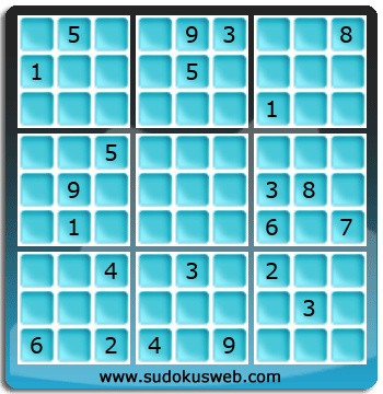 Sudoku von Fachmännischer höhe