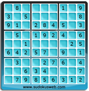 Nivel Muito Facil de Sudoku Nivel Muito Facil de Sudoku