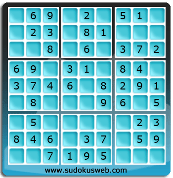 Nivel Muito Facil de Sudoku