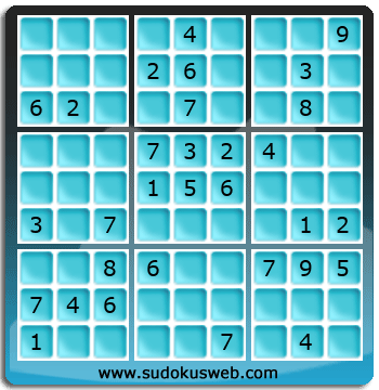 Sudoku von mittelmässiger höhe