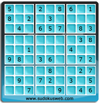 Sudoku von einfacher höhe