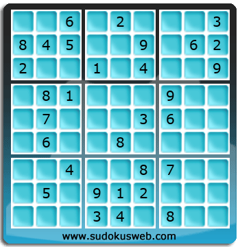 Sudoku von mittelmässiger höhe