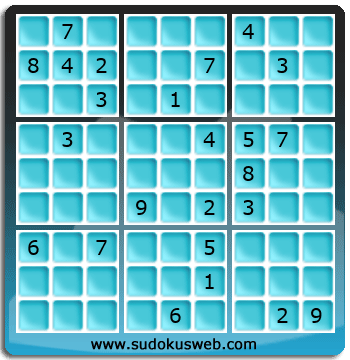 Sudoku von Fachmännischer höhe