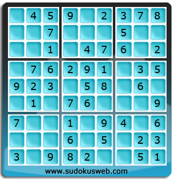 Sudoku de Nivel Muy Fácil