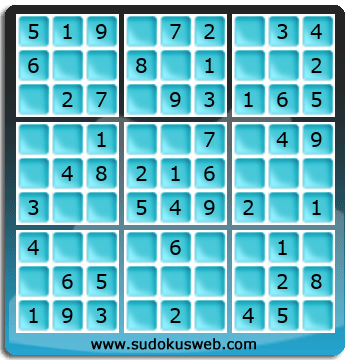 Sudoku von sehr einfacher höhe