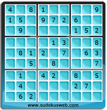 Sudoku von einfacher höhe