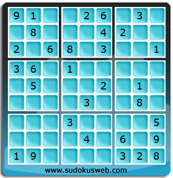 Sudoku von mittelmässiger höhe