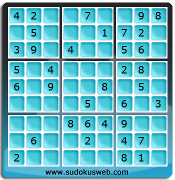 Nivel Facil de Sudoku