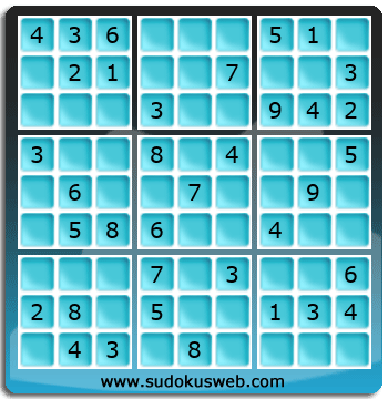 Sudoku de Niveau Facile Sudoku de Niveau Facile