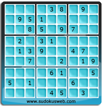 Sudoku von mittelmässiger höhe