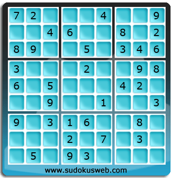 Sudoku von einfacher höhe Sudoku von einfacher höhe