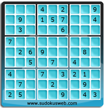 Sudoku von mittelmässiger höhe Sudoku von mittelmässiger höhe