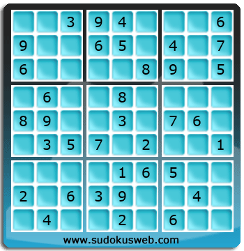 Sudoku von einfacher höhe