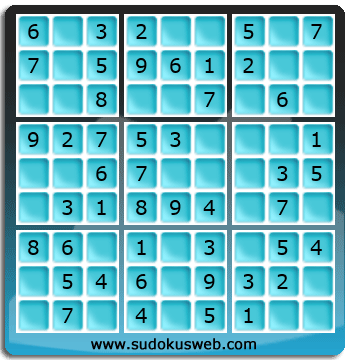 Sudoku de Nivel Muy Fácil