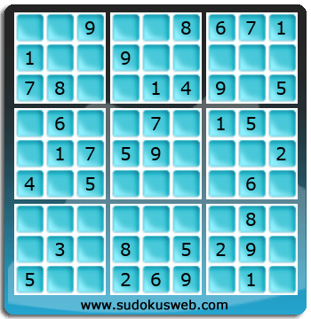 Sudoku von einfacher höhe