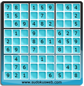 Sudoku de Nivel Muy Fácil