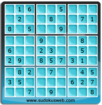 Sudoku von einfacher höhe