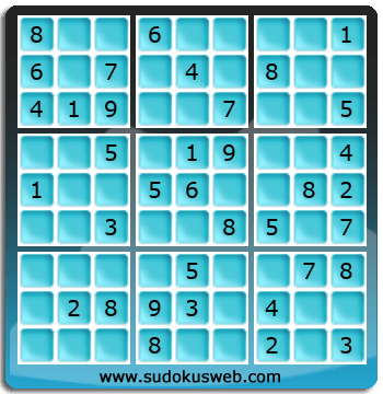 Sudoku von einfacher höhe Sudoku von einfacher höhe